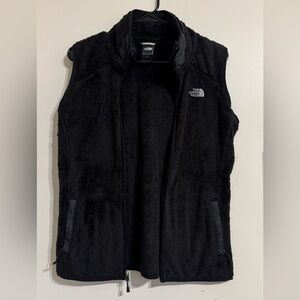 The North Face Midnight Black Fleece Vest Size S